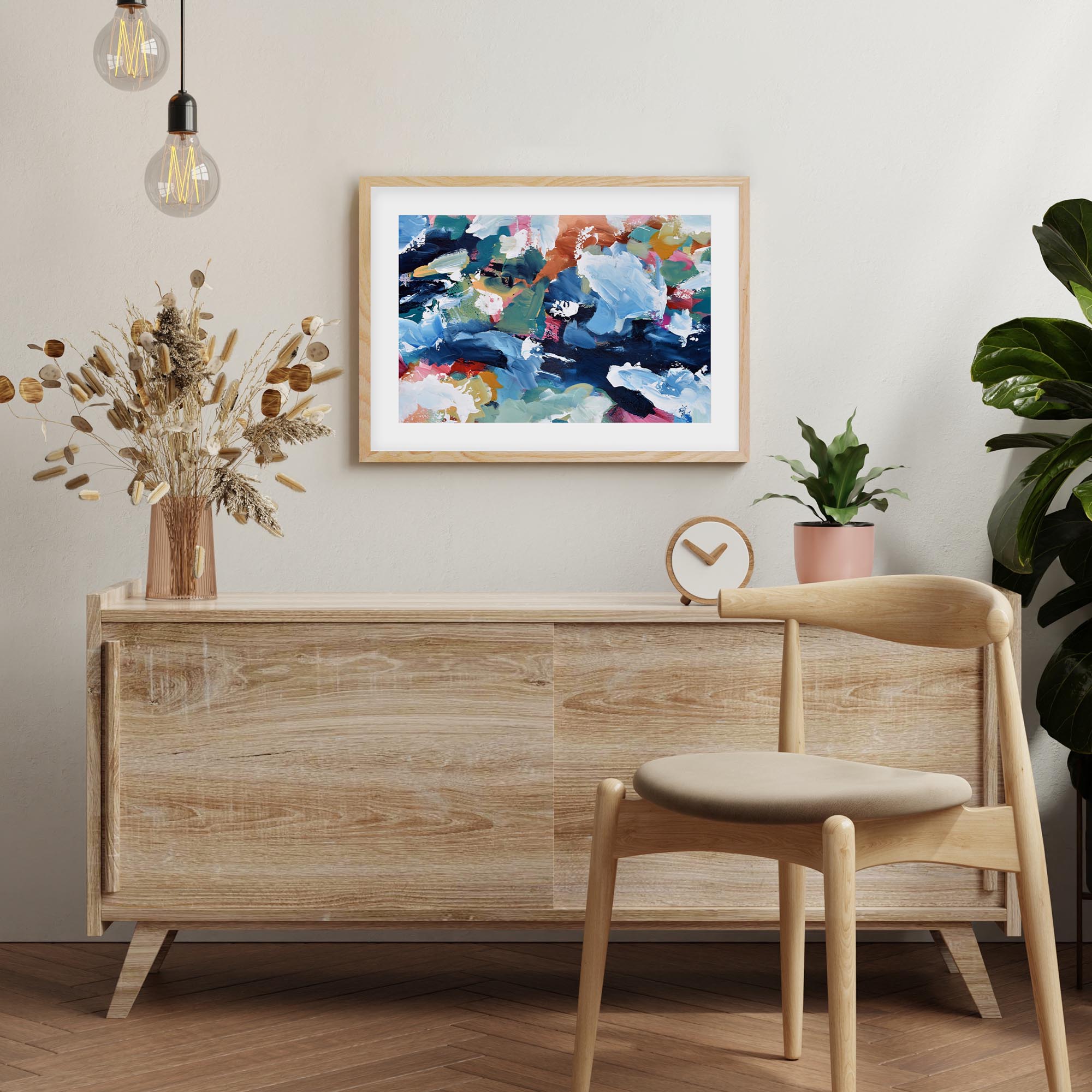 Abstract 316 Framed Art