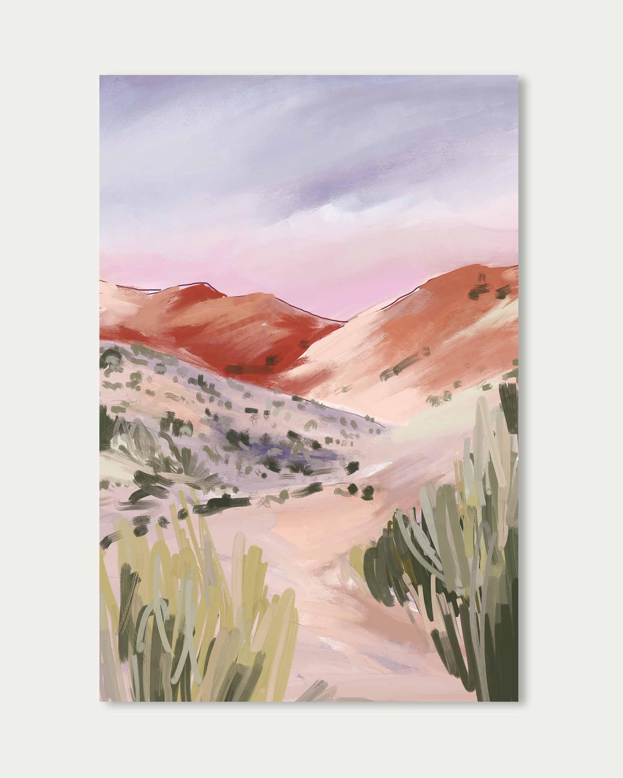 Over The Hill Wall Art