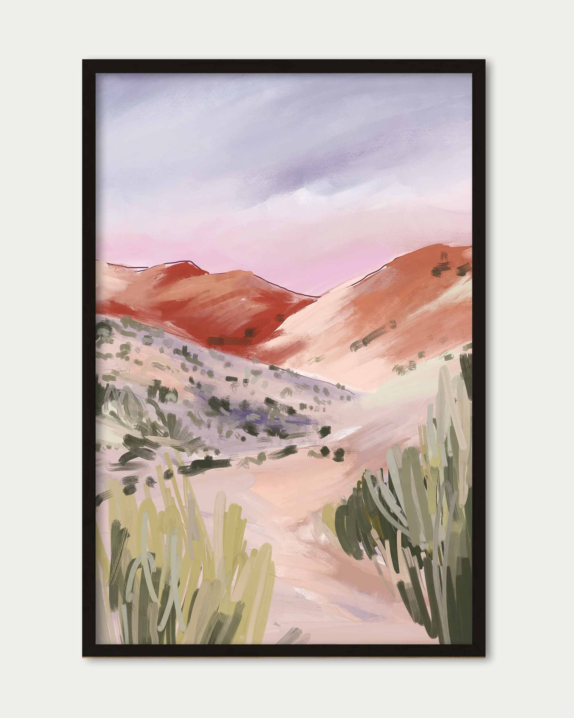 Over The Hill Wall Art