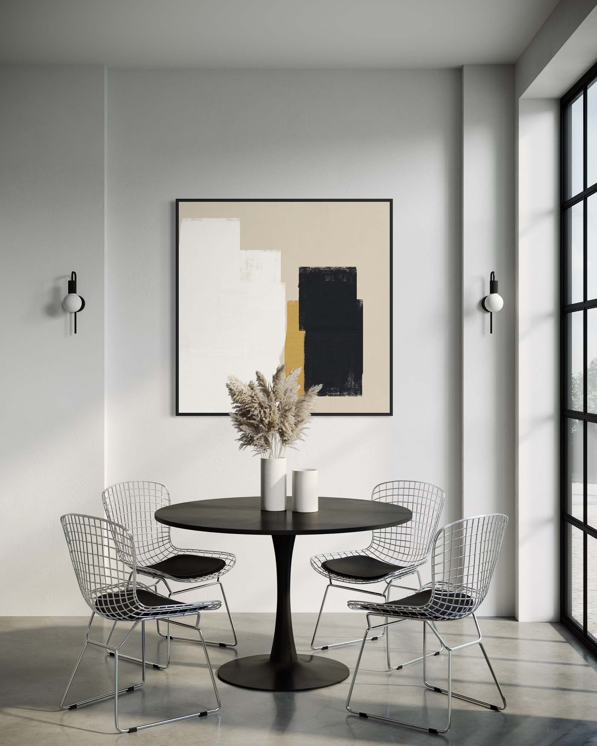 Dimensional Abstract II Canvas Art Print