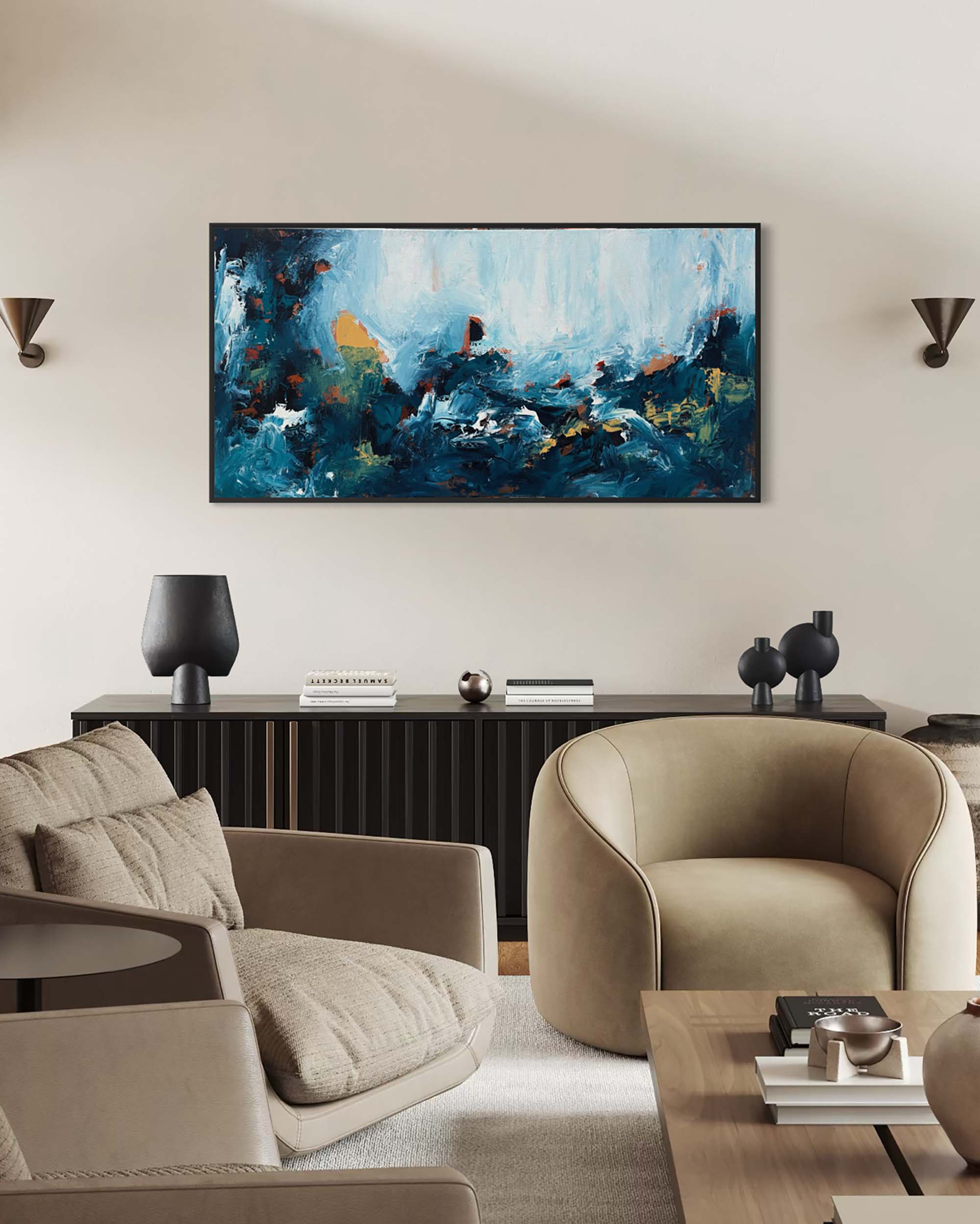 Plain Sailing | Original Painting | 150x76cm