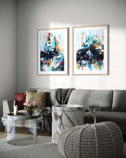 Vibrant Landscape Print Set Of 2