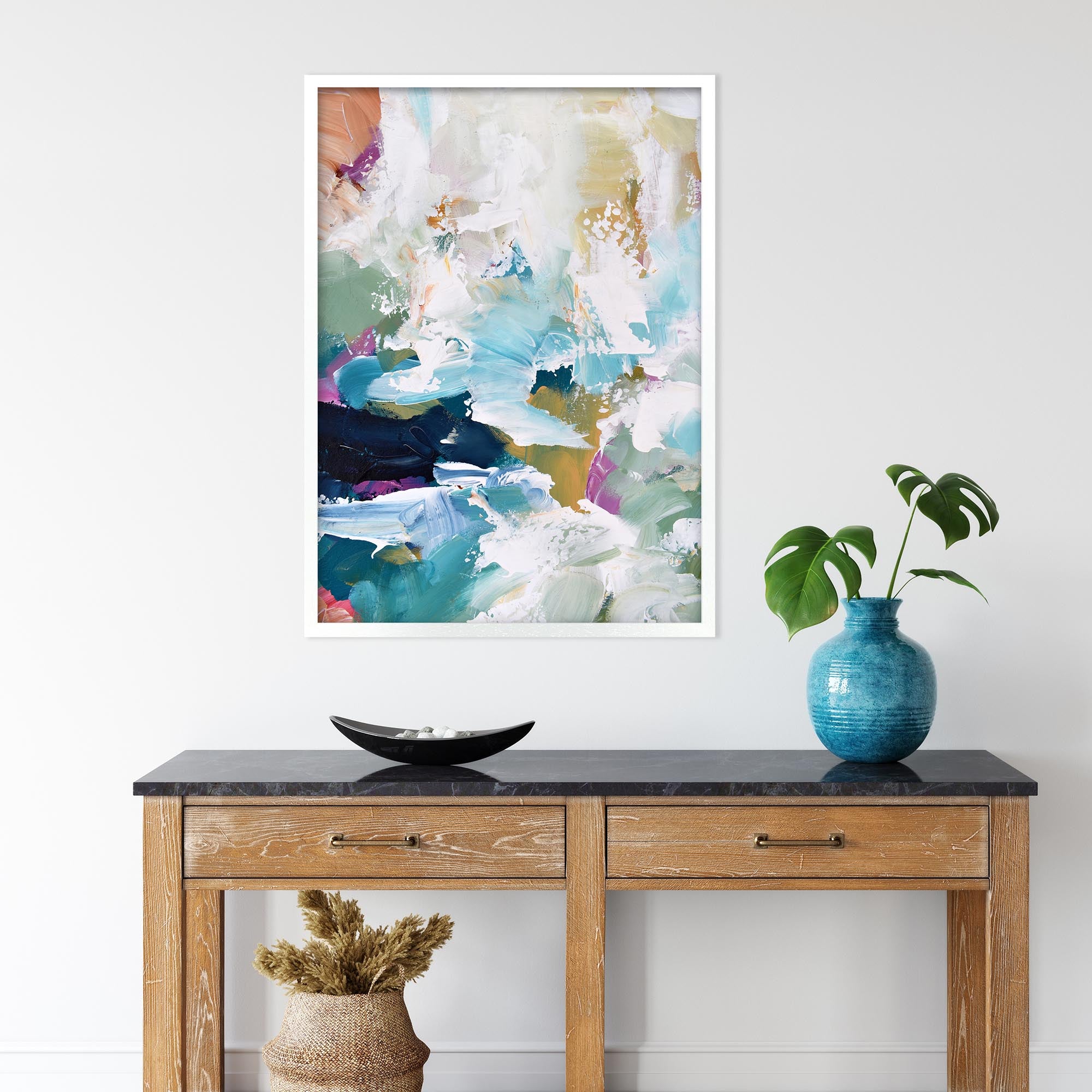 Abstract 314 Framed Art