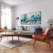 Precious Time - Original Painting-Abstract House