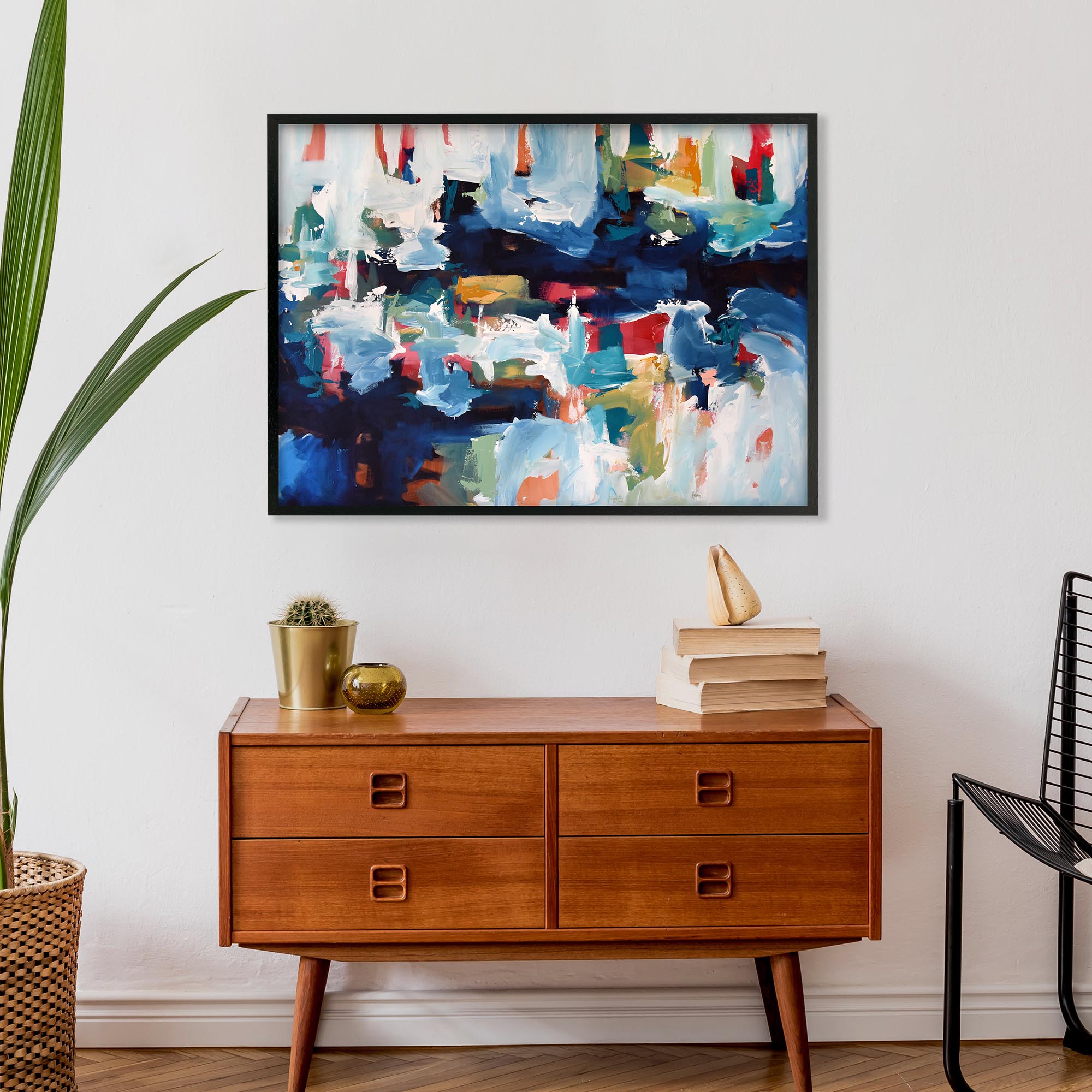 Abstract 344 Framed Print