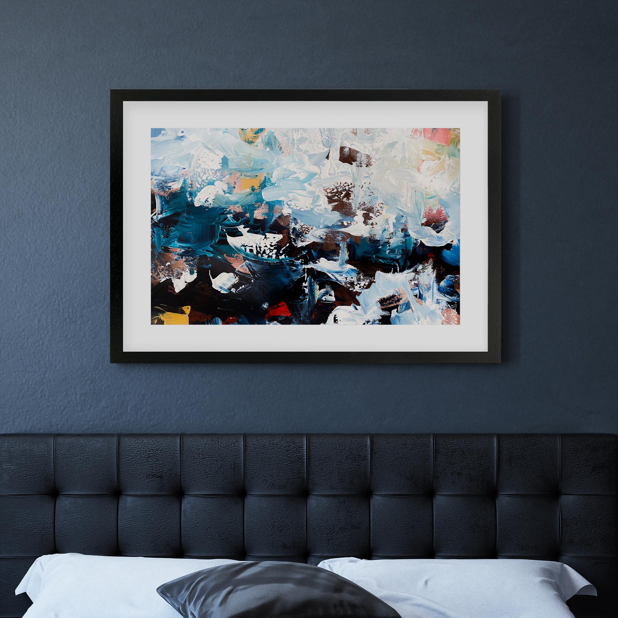 Abstract 499 Framed Art