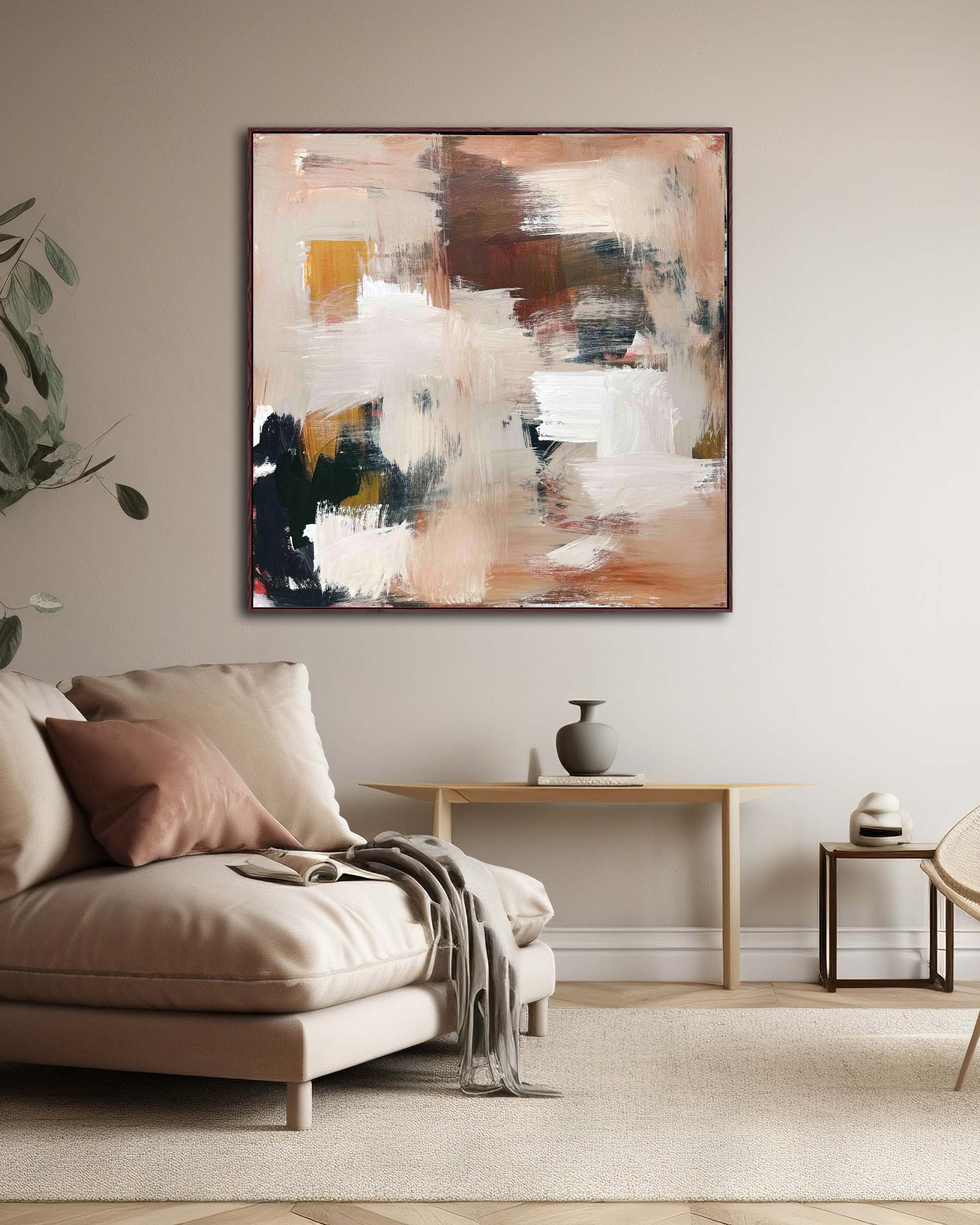 By Your Side | Original Painting | 100x100cm