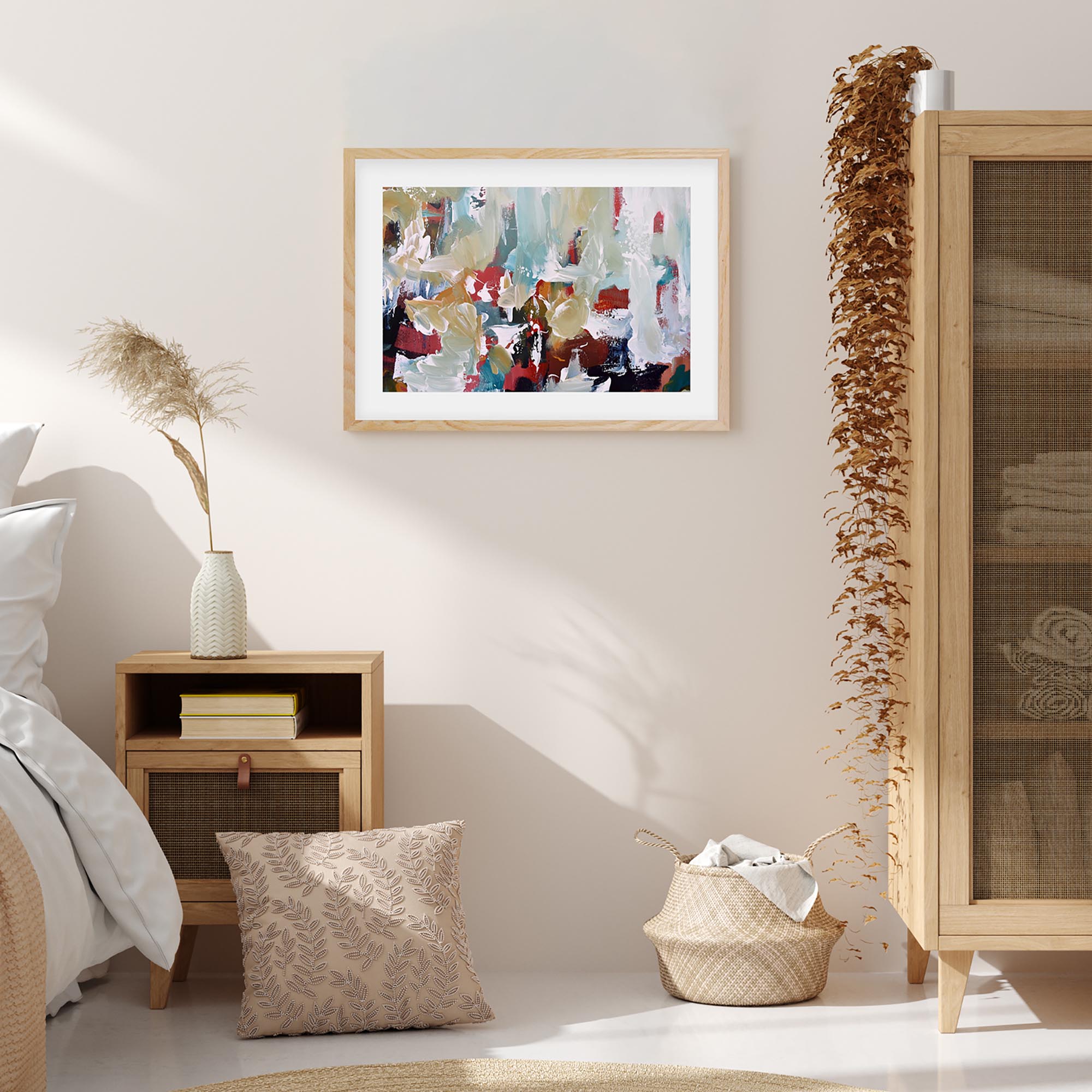 Abstract 297 Framed Art