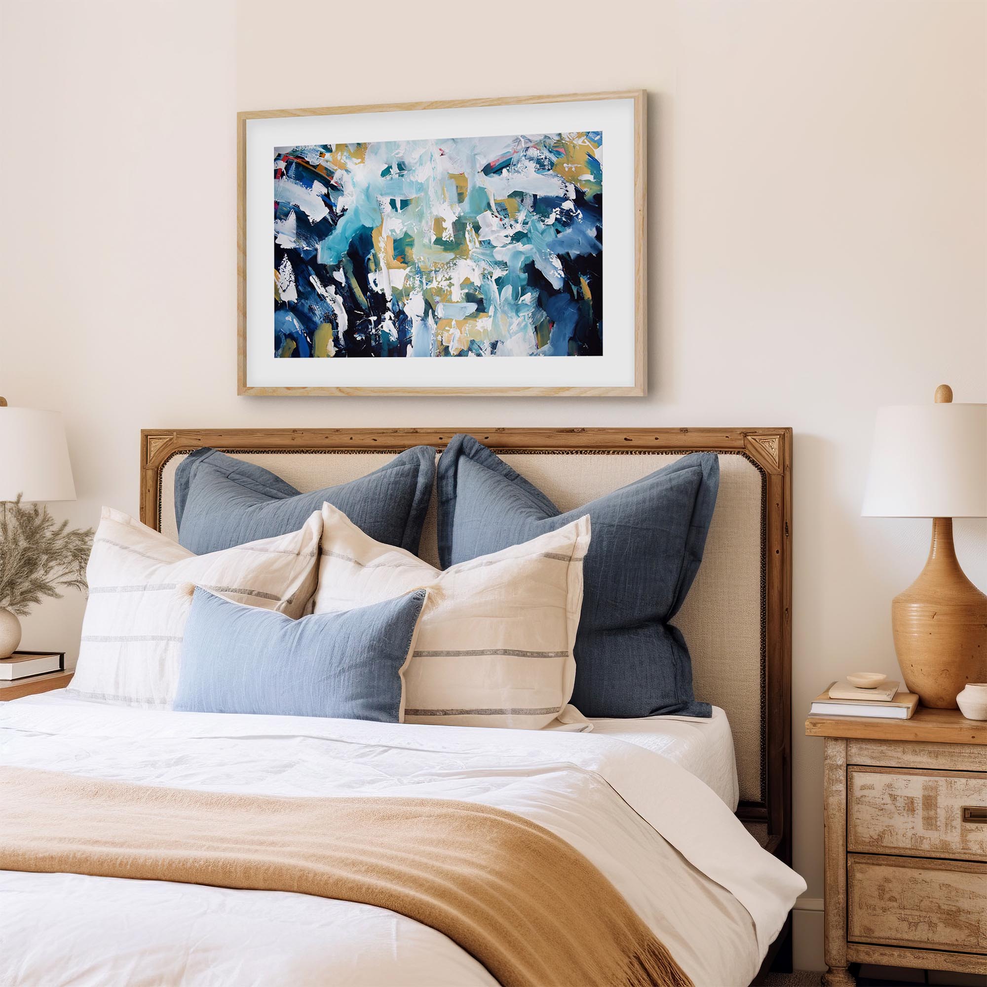 Abstract 202 Framed Art