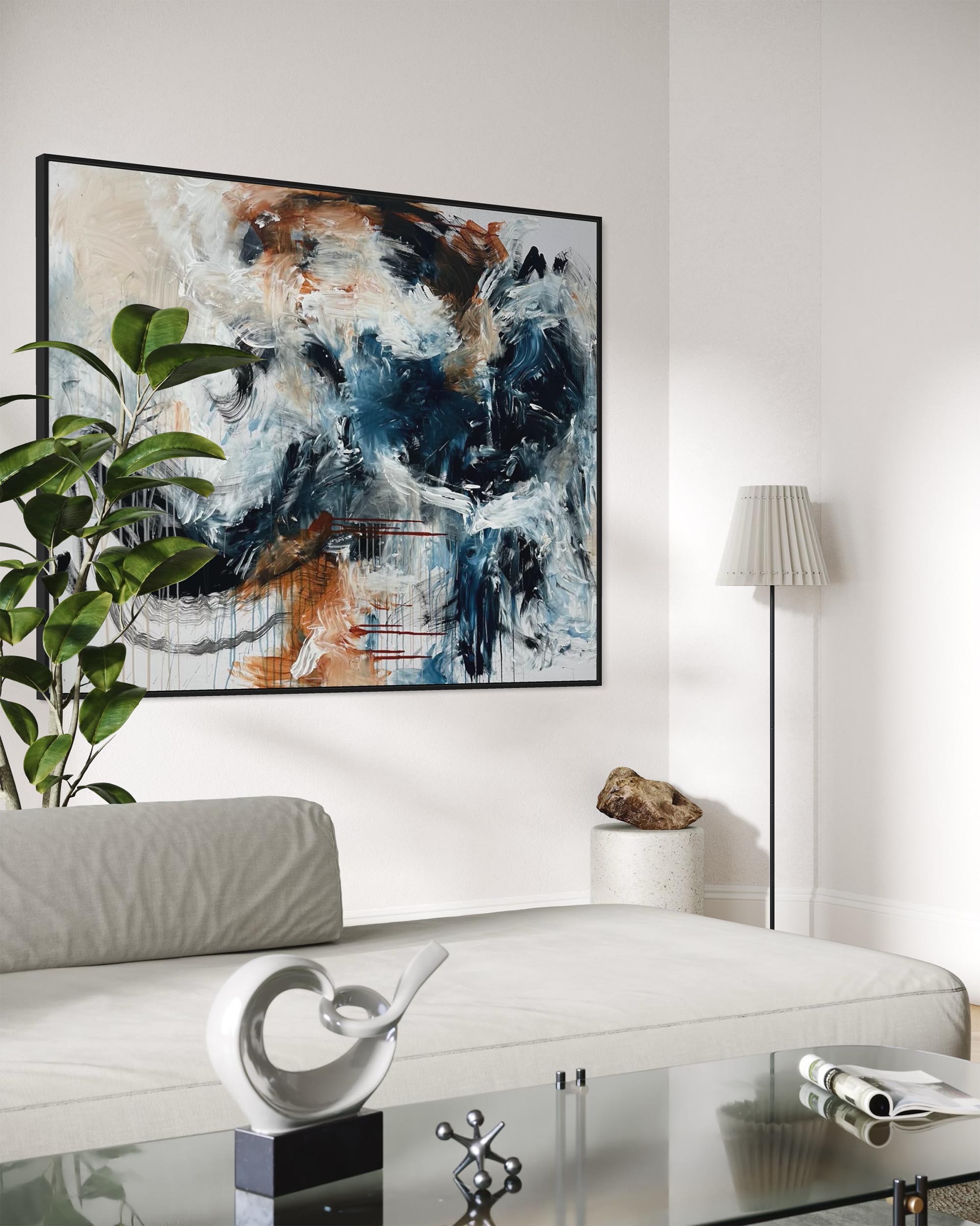 Muted Time | Original Painting | 180x140cm