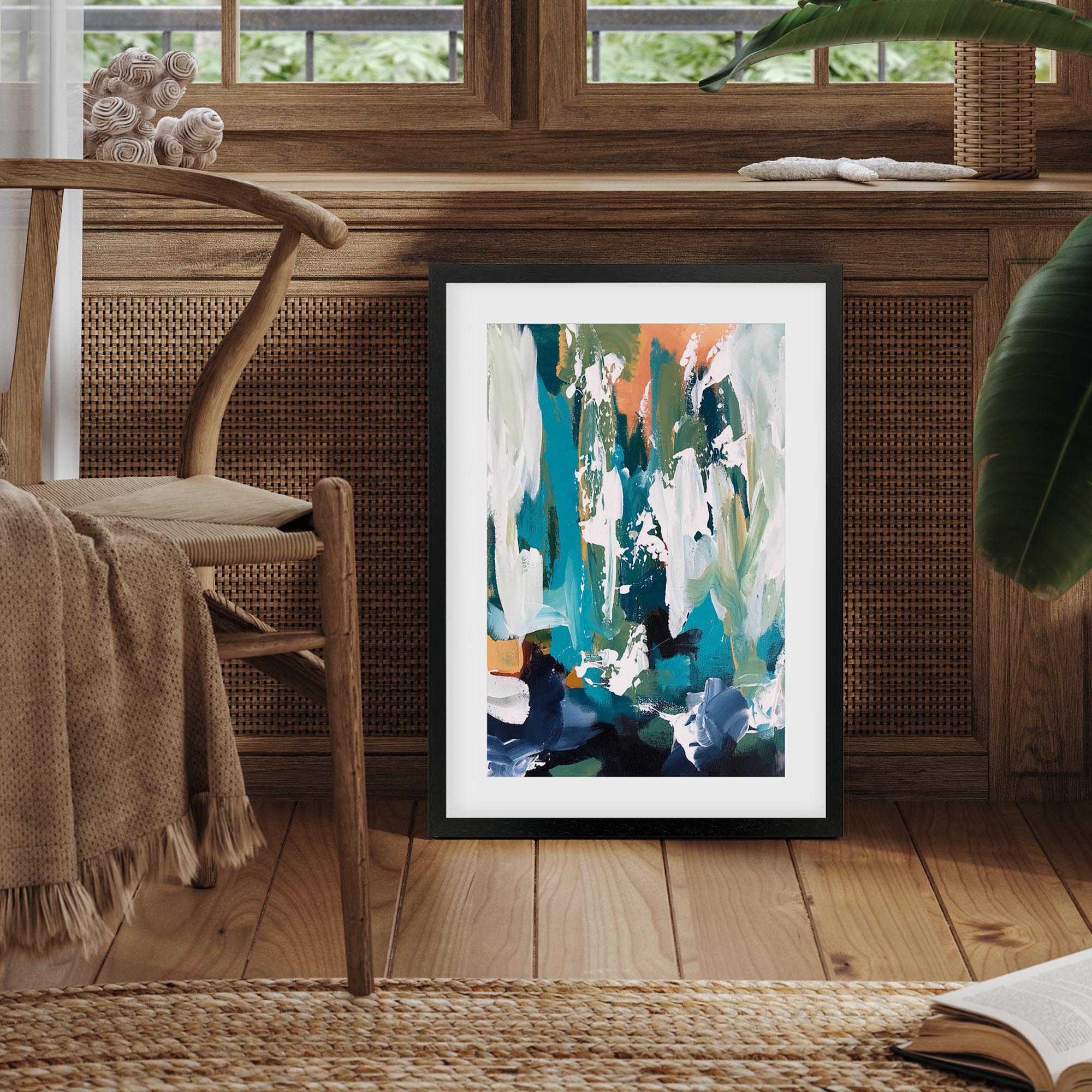 Abstract 337 Framed Art