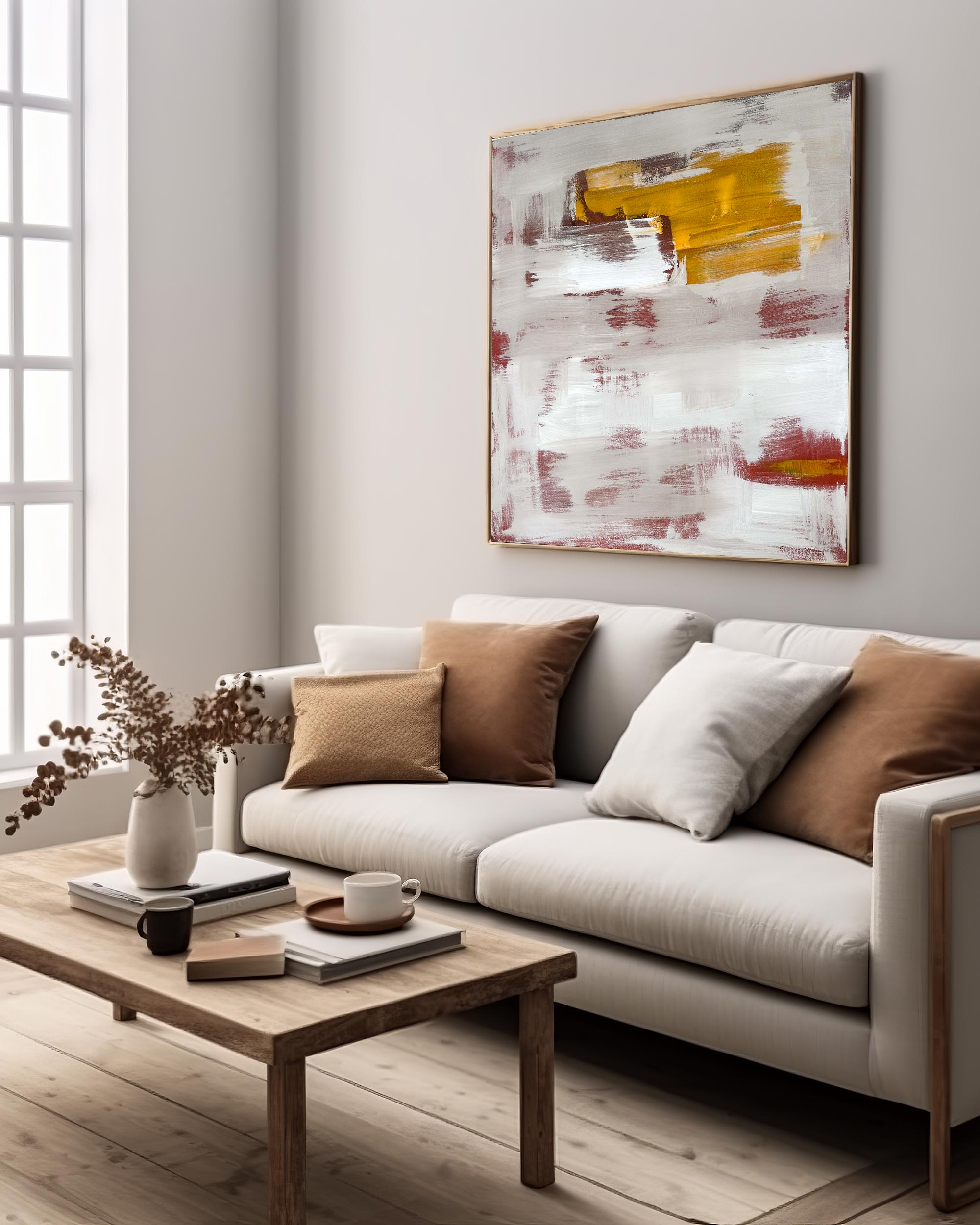 Fading Time | Original Painting | 100x100cm