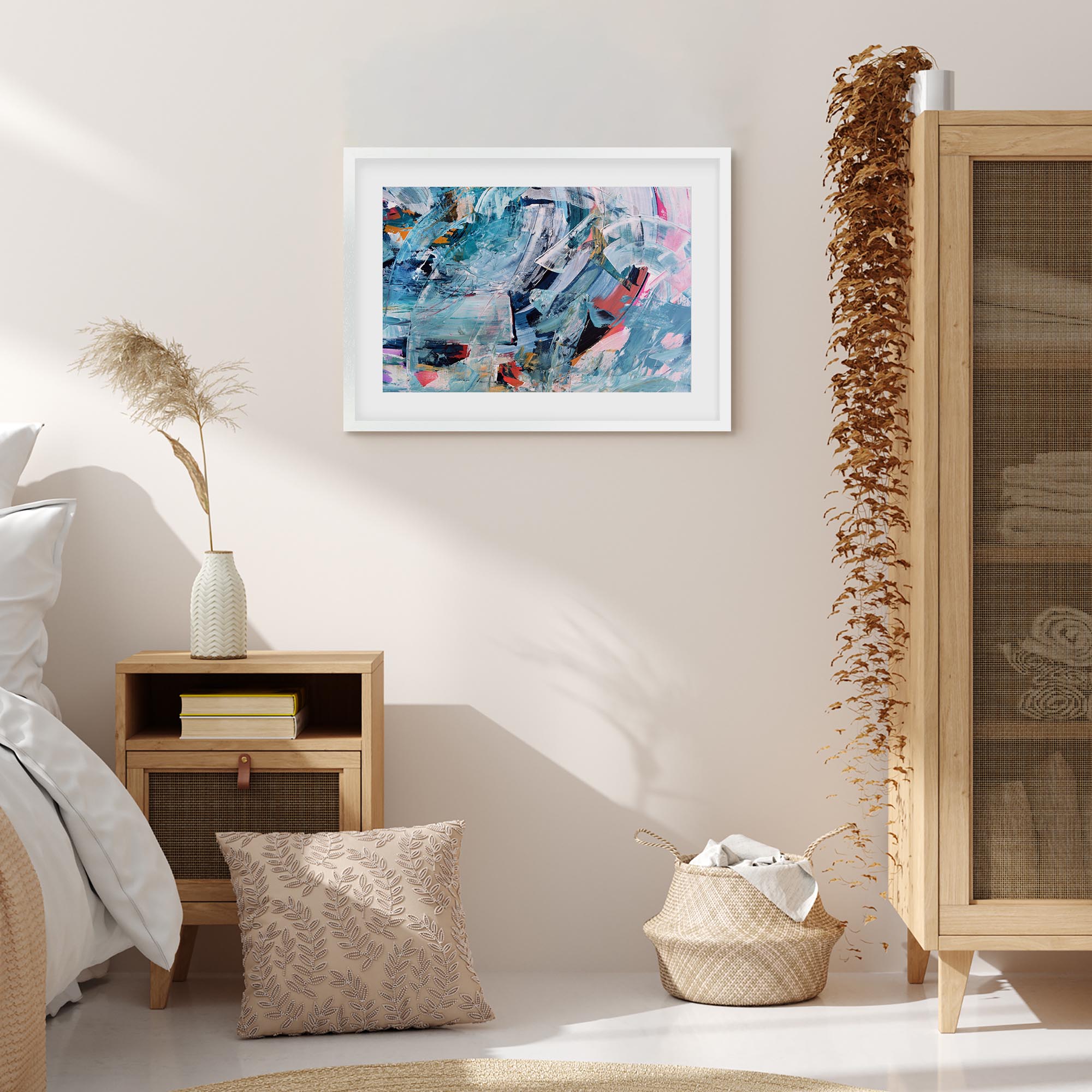 Abstract 173 Framed Art