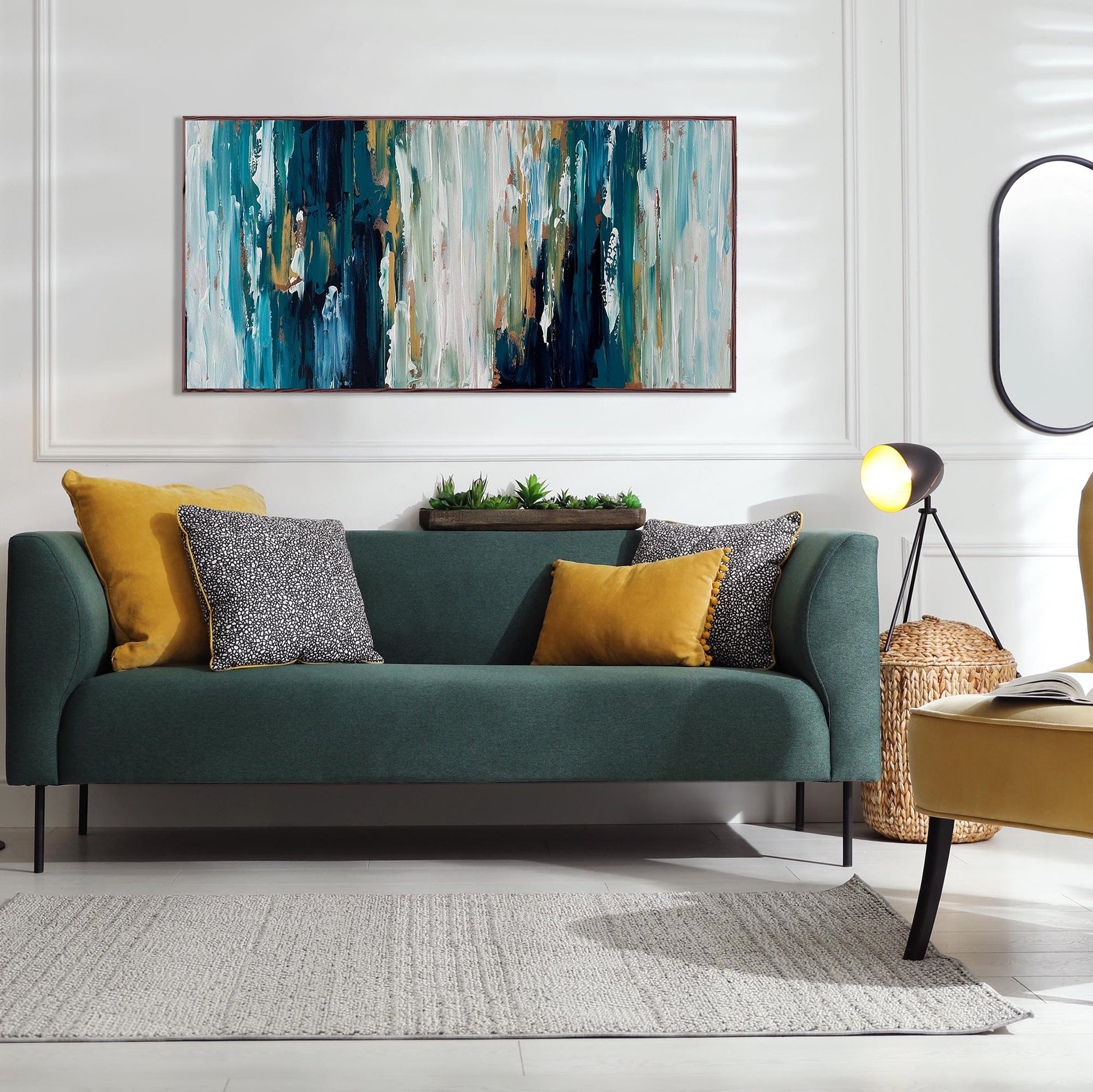 Exertion - Original Painting-Abstract House