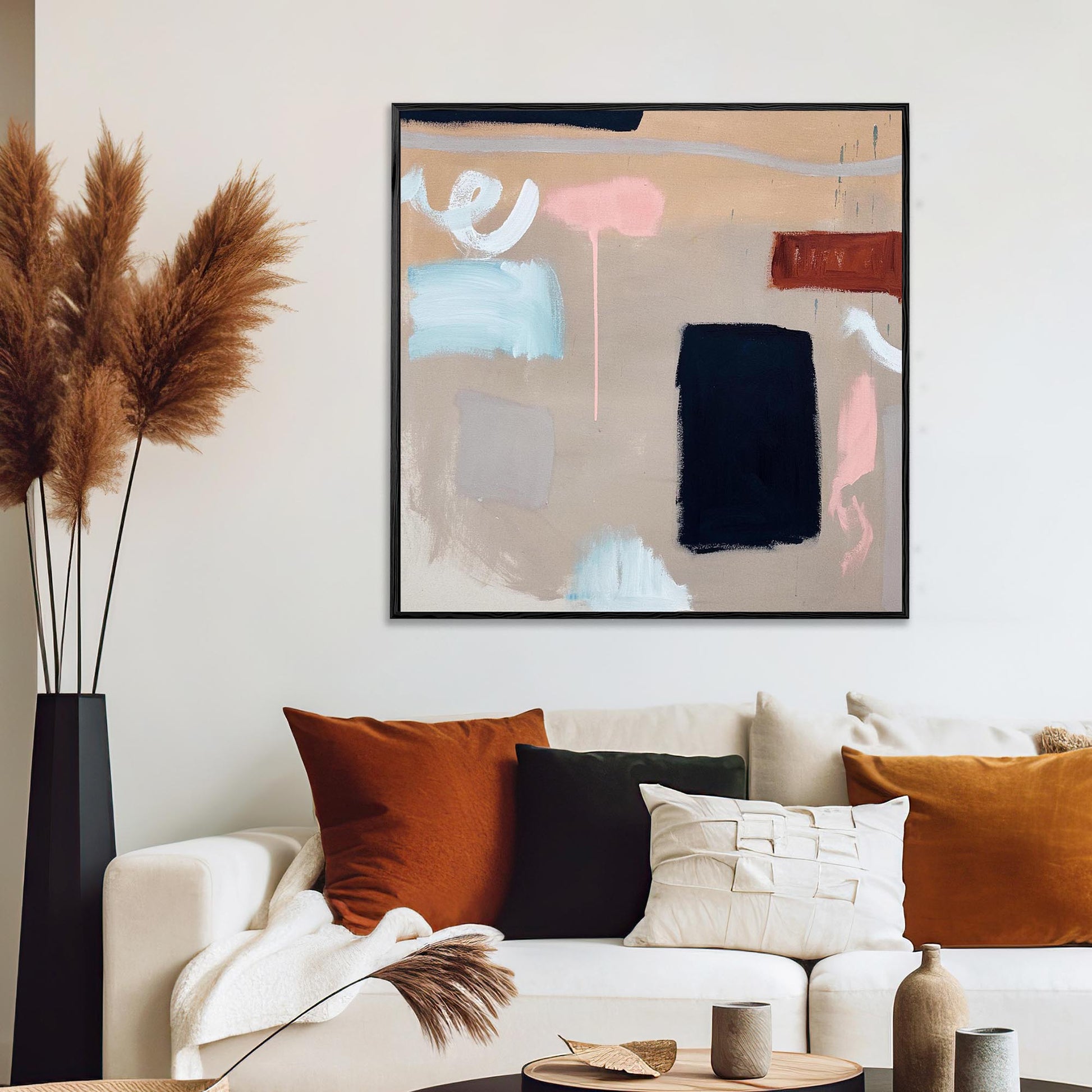 The Little Things In Life - Original Painting-Abstract House