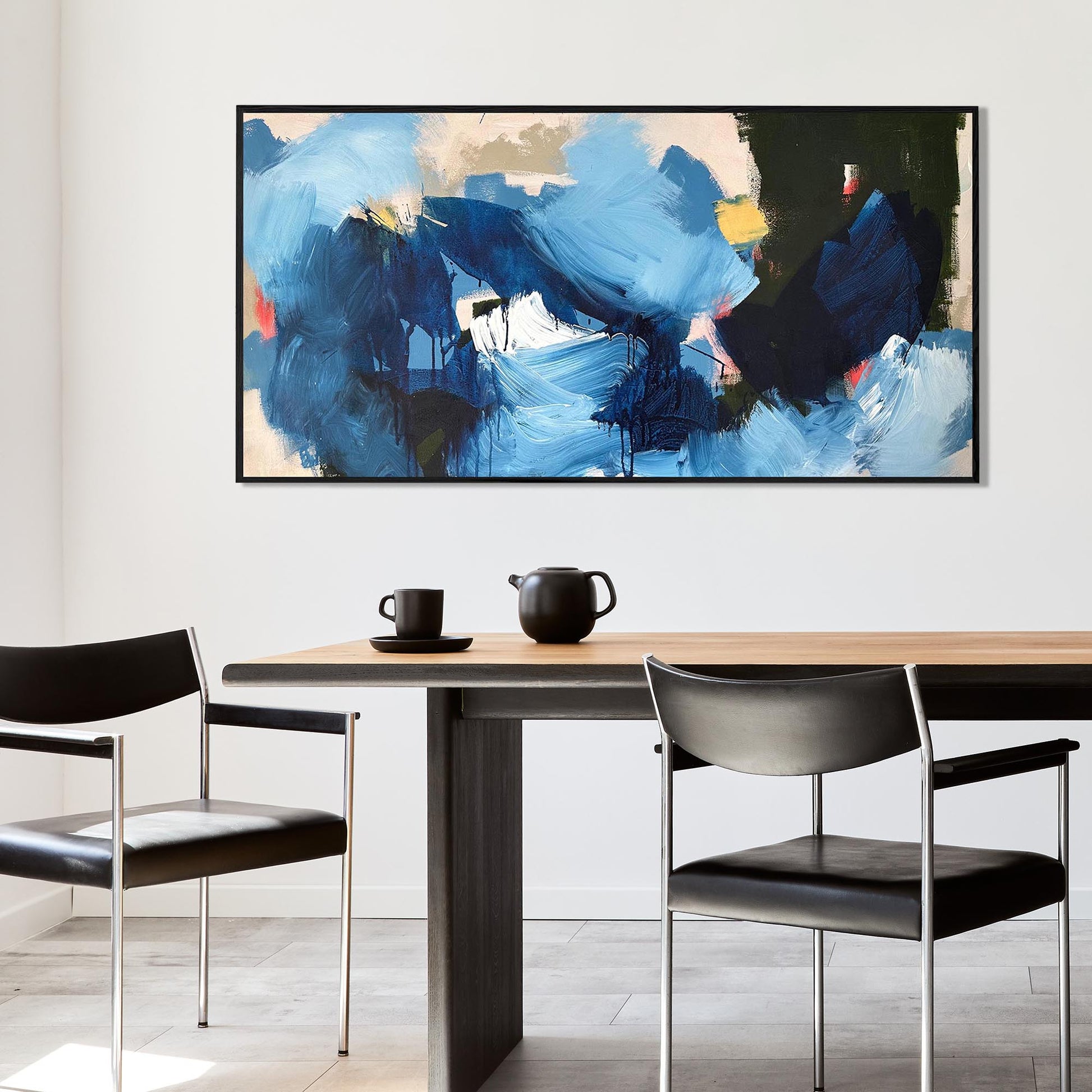 Strong Current - Original Painting-Abstract House