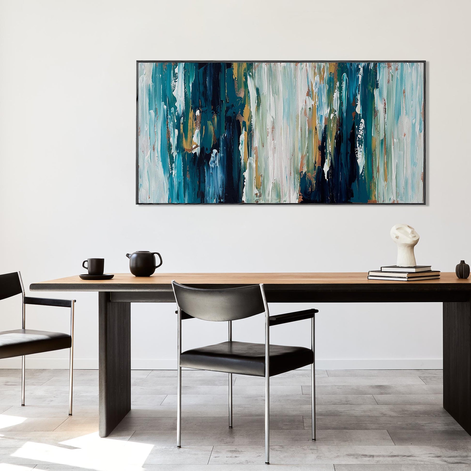 Exertion - Original Painting-Abstract House