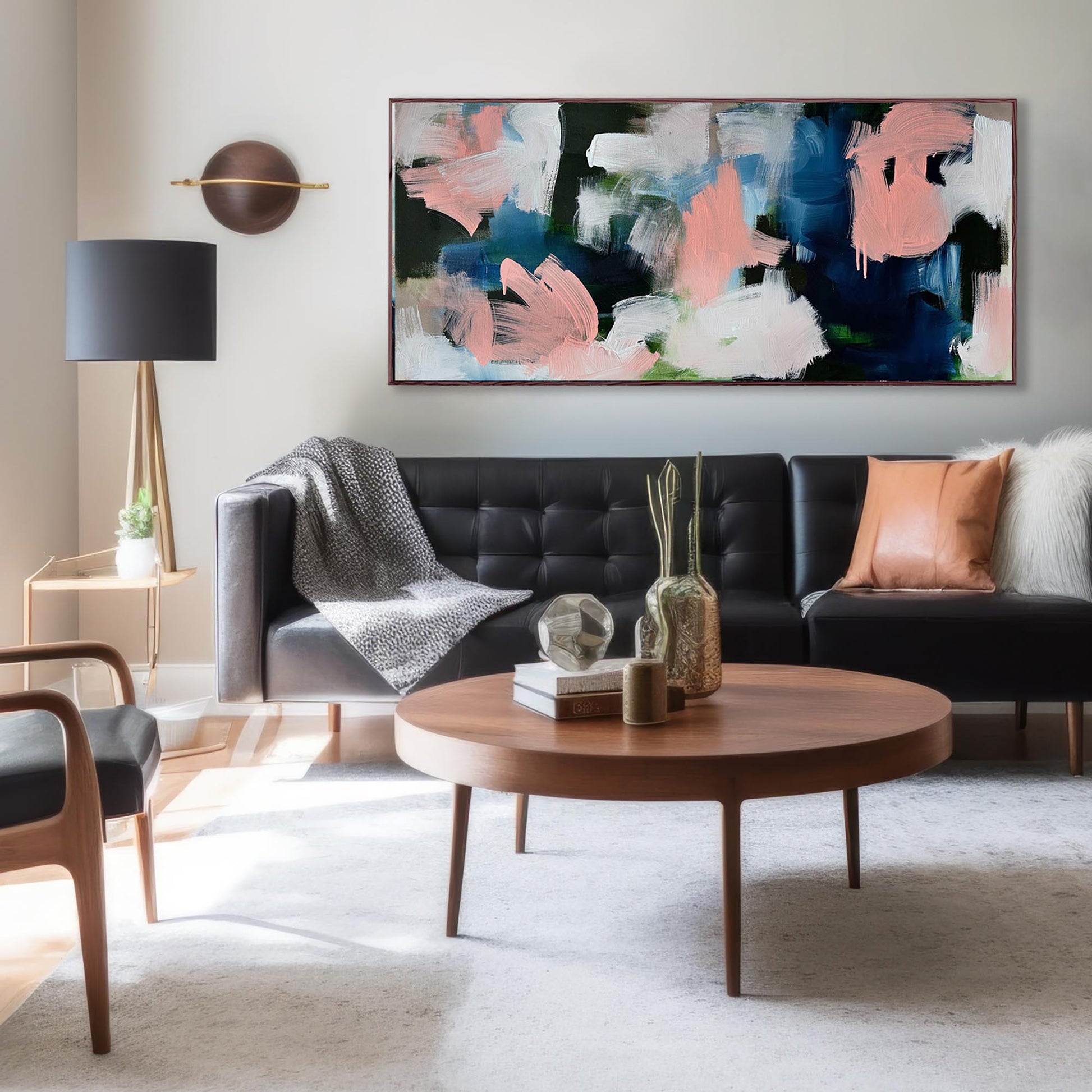 Dreams Apart - Original Painting-Abstract House