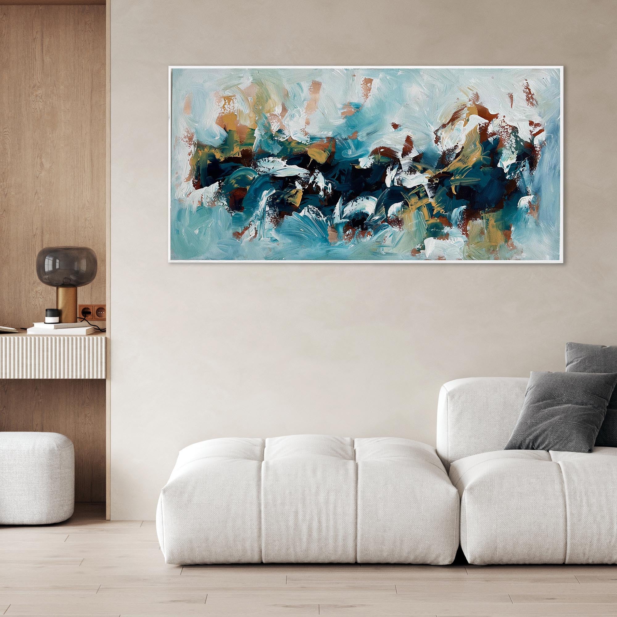 Cloud Nine - Original Painting-Abstract House