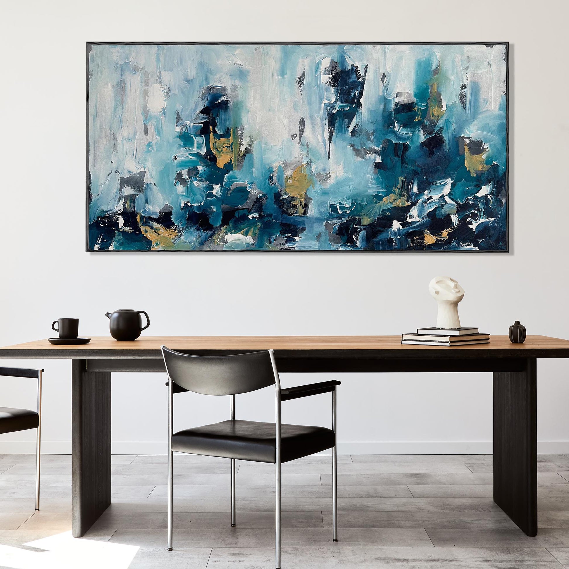 We Are Not The Same - Original Painting-Abstract House