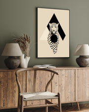 Spotted Leopard Art Print