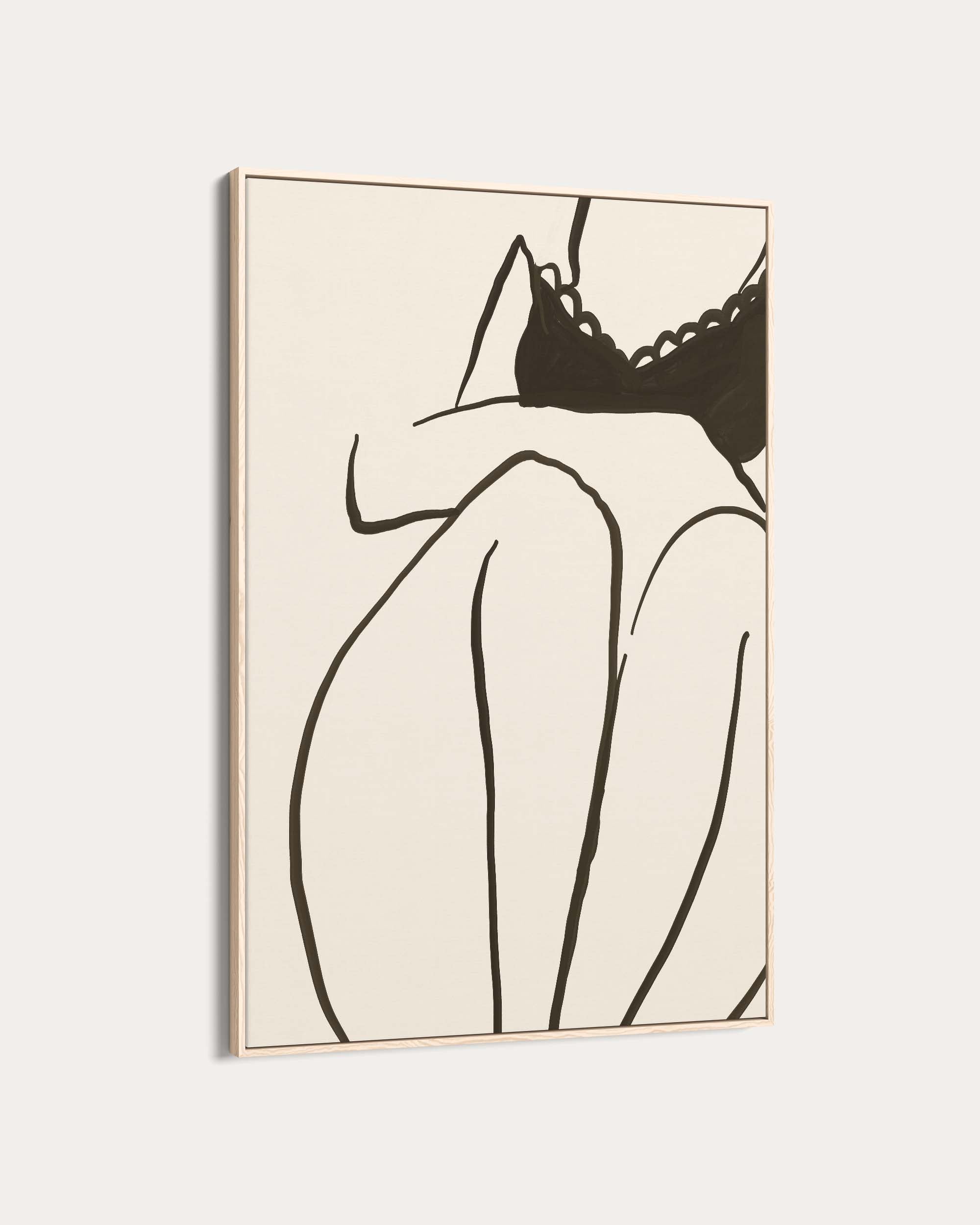 Figurative Line Wall Art Print