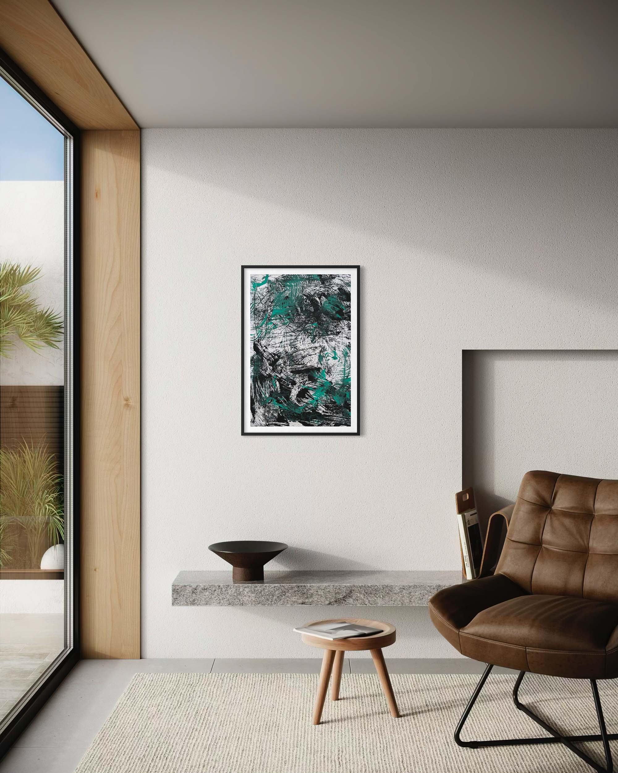 Paper Planes IV | Framed Original Painting