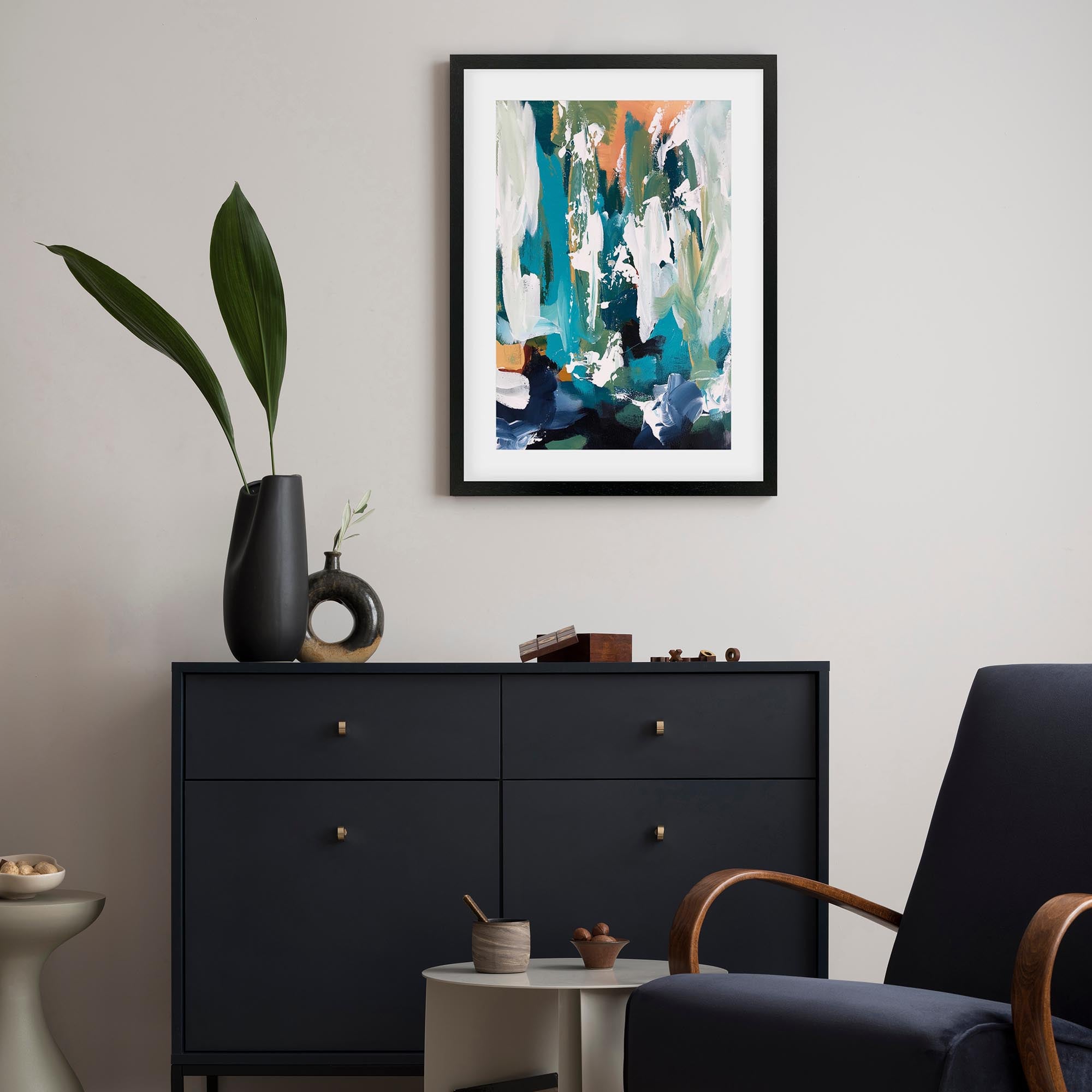 Abstract 337 Framed Art