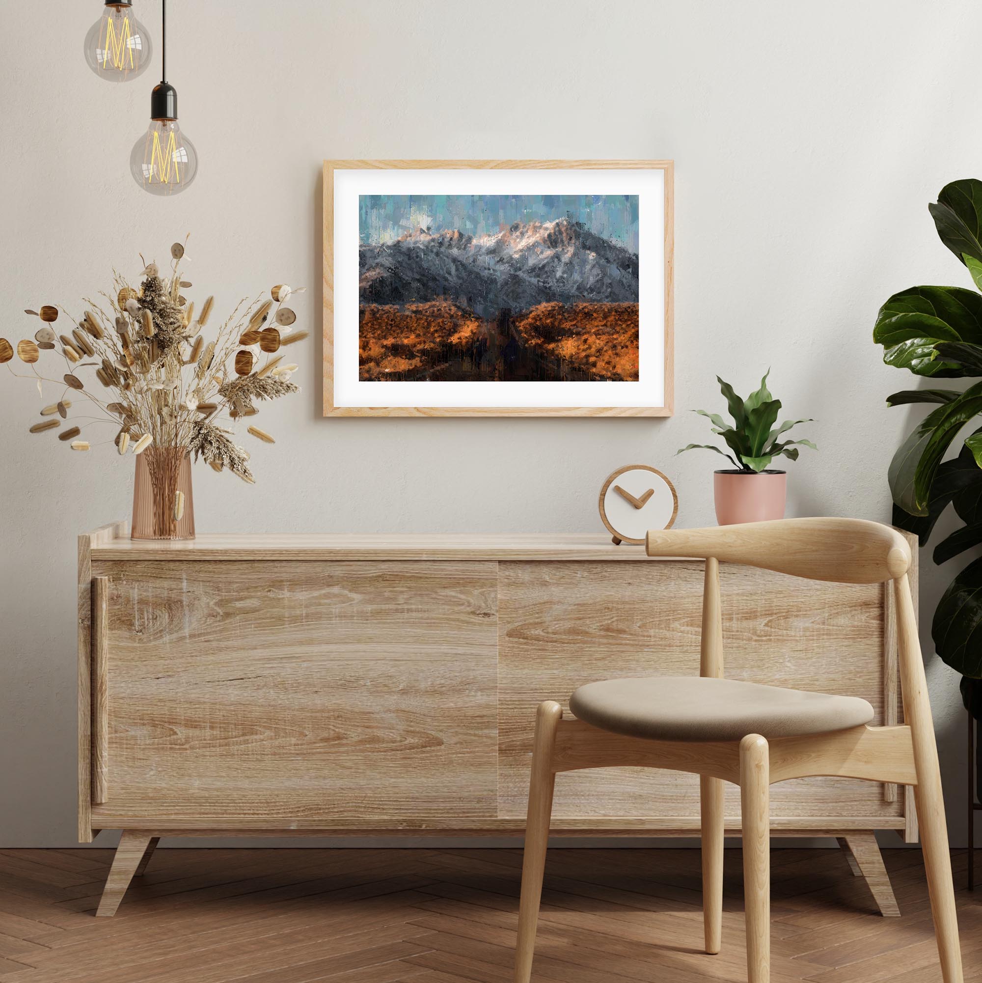 Impressionist Landscape Framed Art