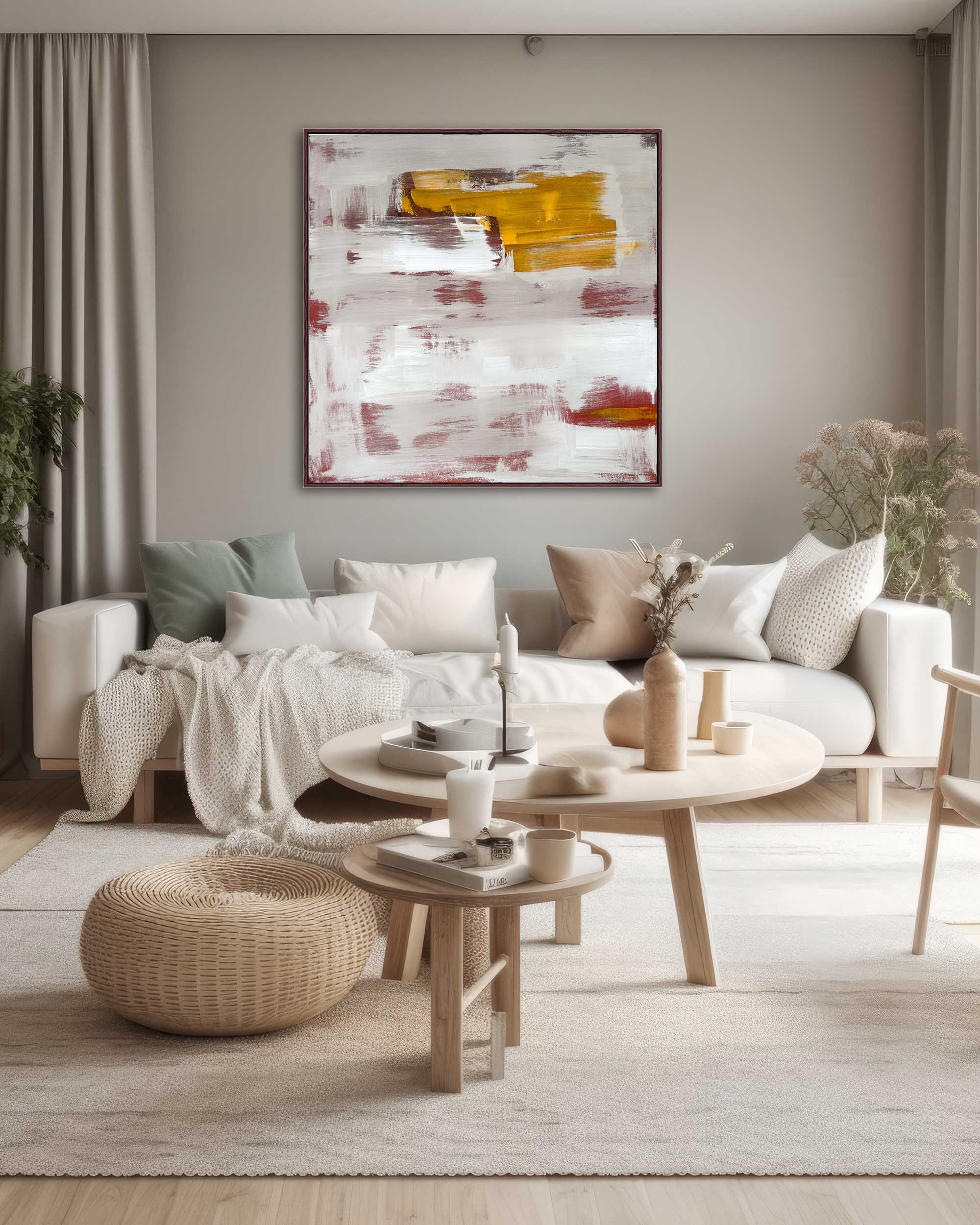 Fading Time | Original Painting | 100x100cm