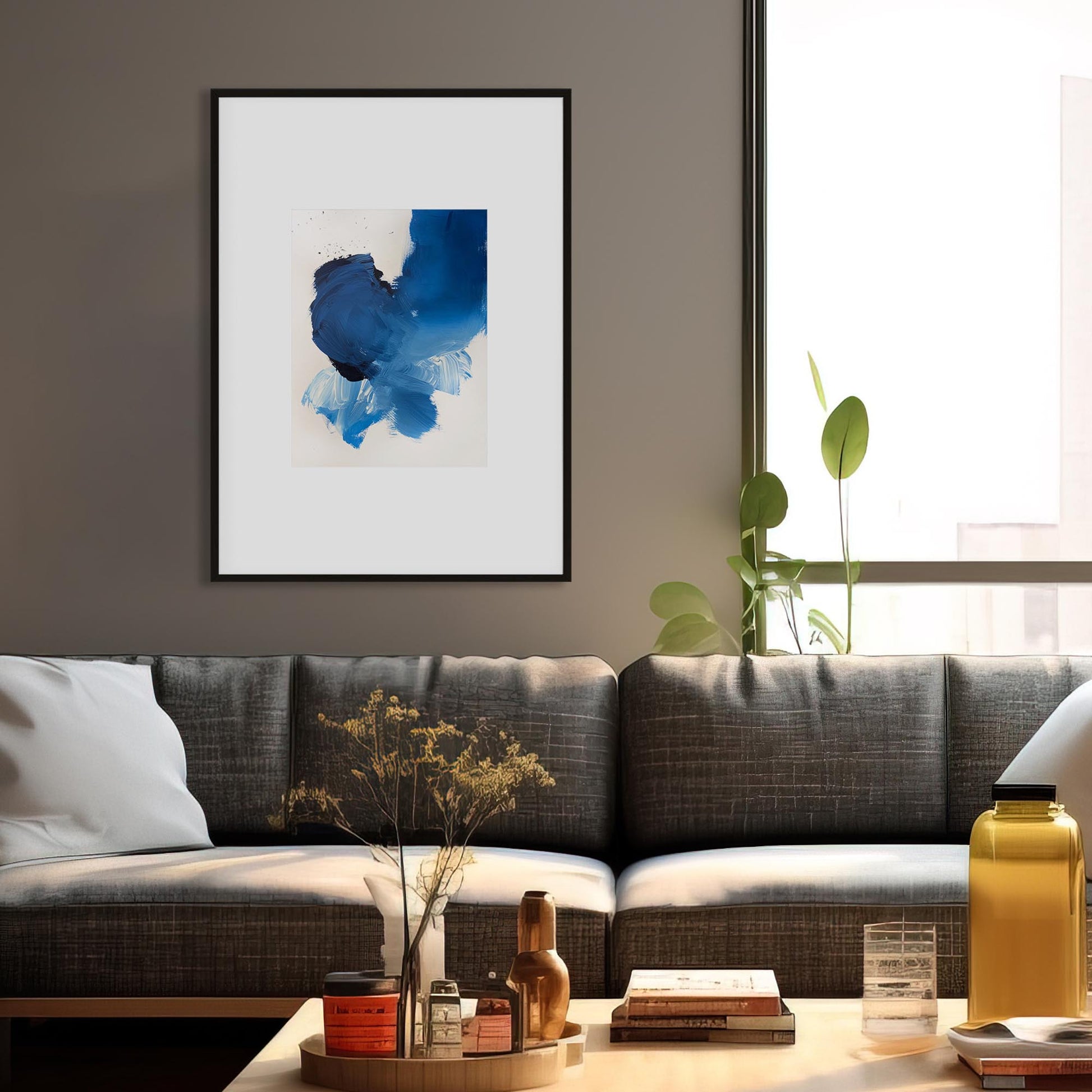 Palette No5 Original Painting-Abstract House