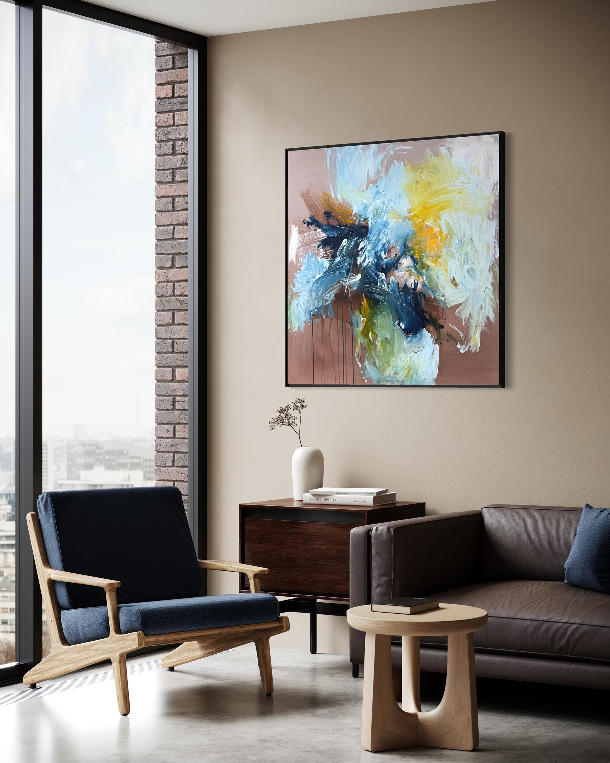 Daydreaming VII | Original Painting | 100x100cm
