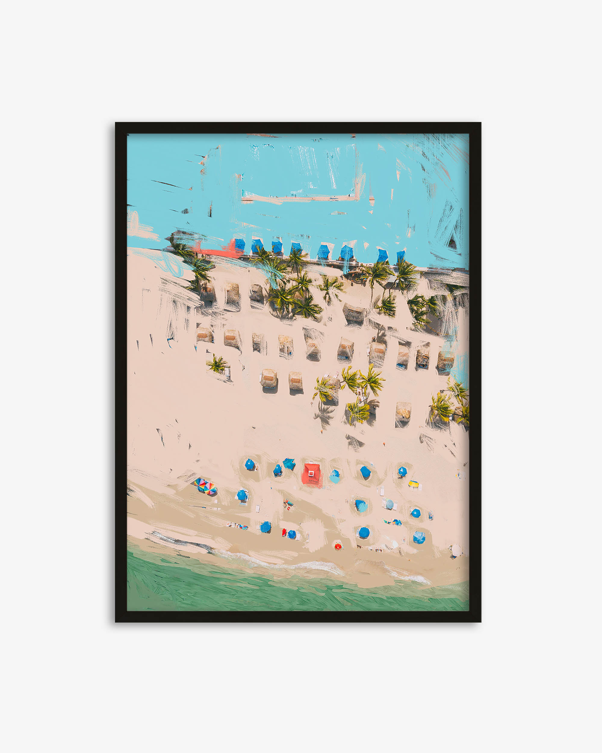 Beach Study Art Print