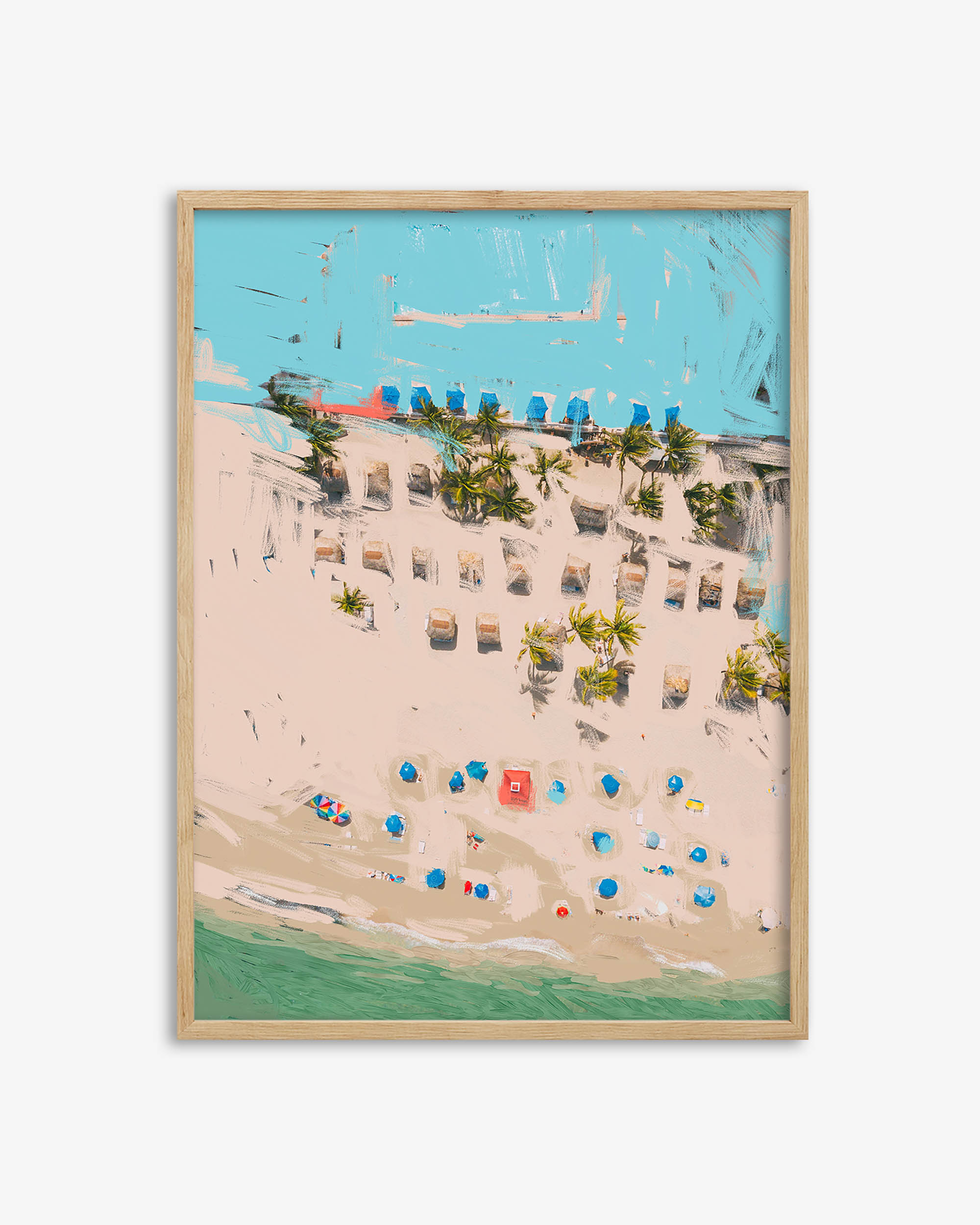 Beach Study Art Print