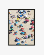 Beach Umbrella Wall Art Print