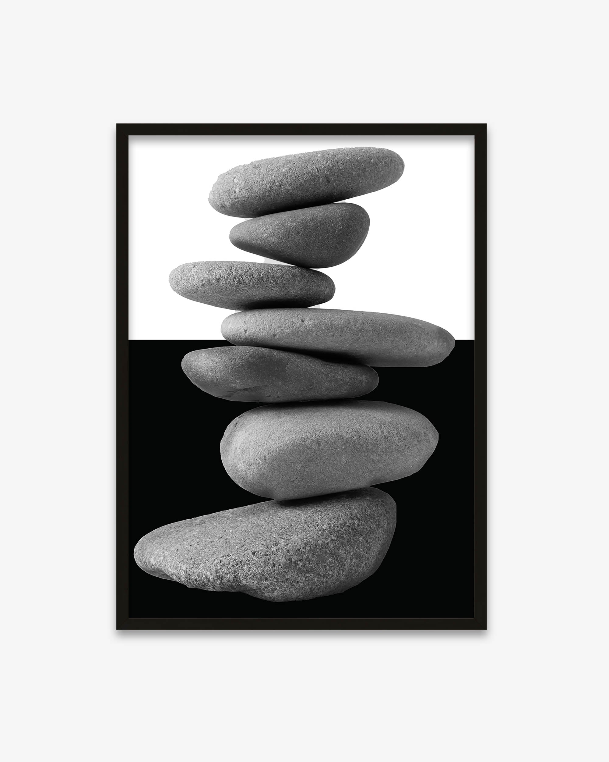Balancing Stones Art Print