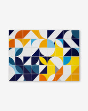 Geometric Tiles Wall Art Print