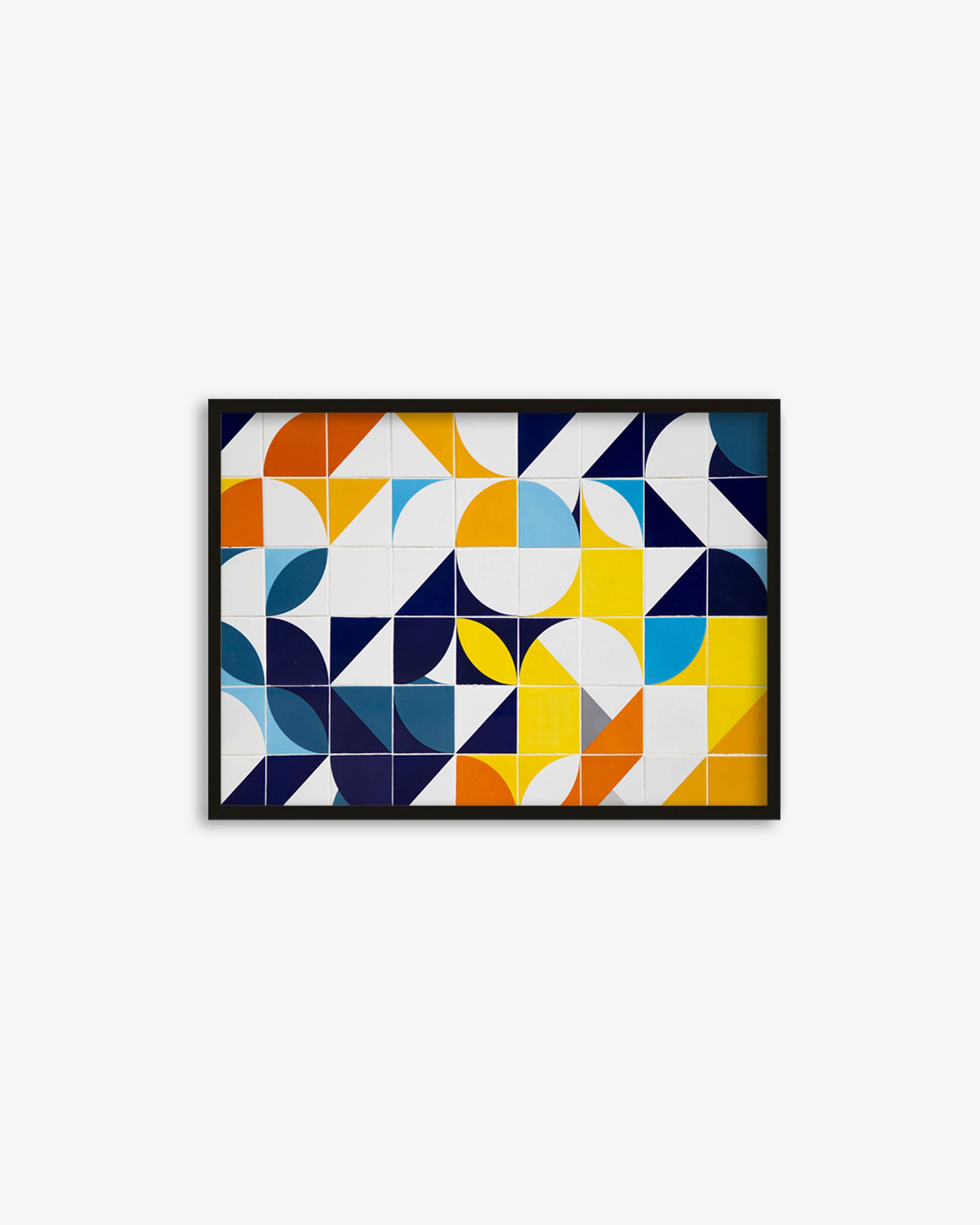 Geometric Tiles Wall Art Print