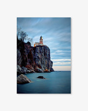 Light House On The Cliff Art Print