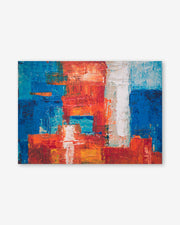 Geometric Abstract Colours III Art Print