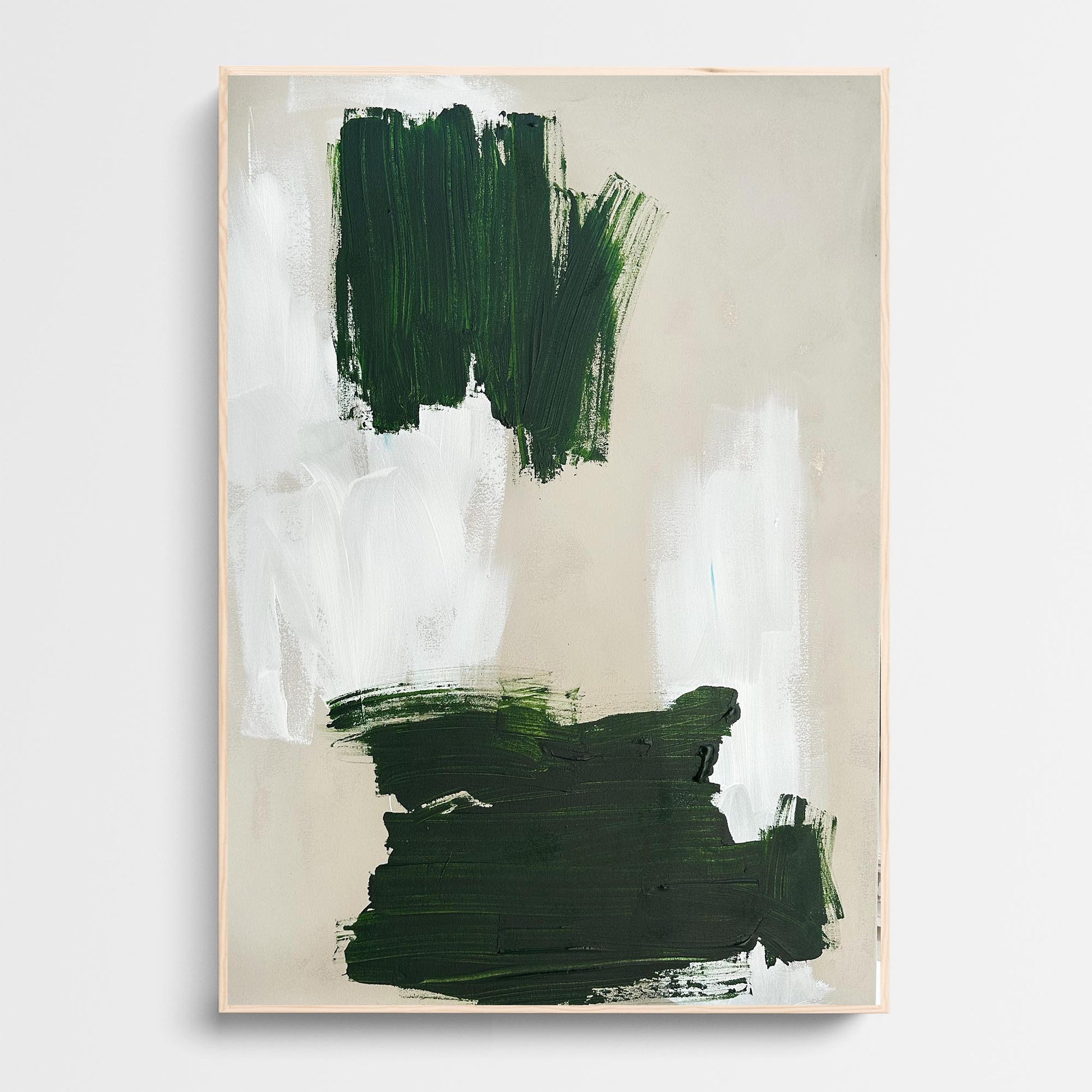 Making Up For Lost Time 3 - Original Painting-Abstract House