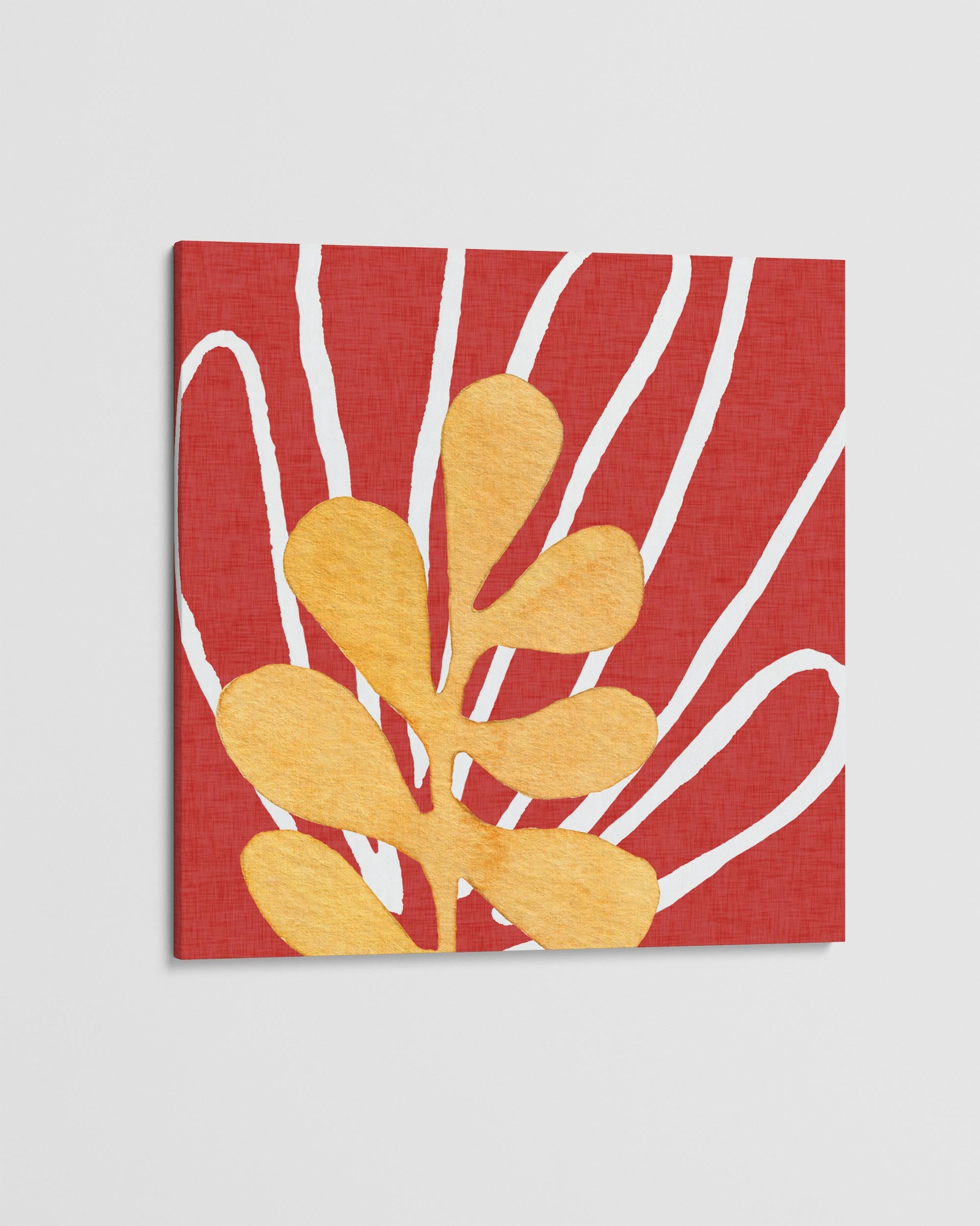Matisse Red Coral Canvas Art