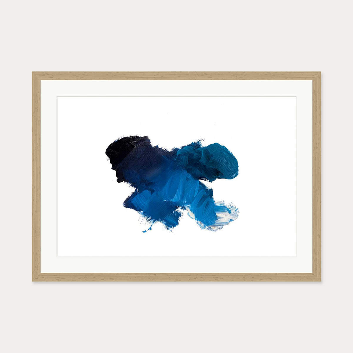 Metaverse Art Print — 50 x 70 cm — Oak Frame