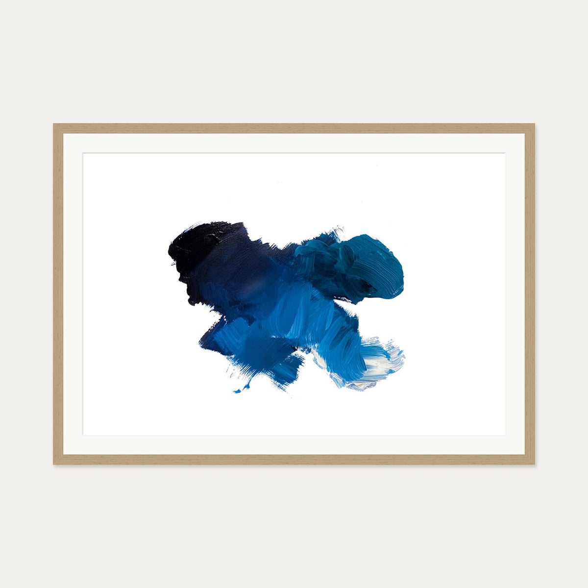 Metaverse Art Print — 70 x 100 cm — Oak Frame
