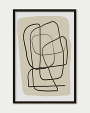 Maze Line Wall Art