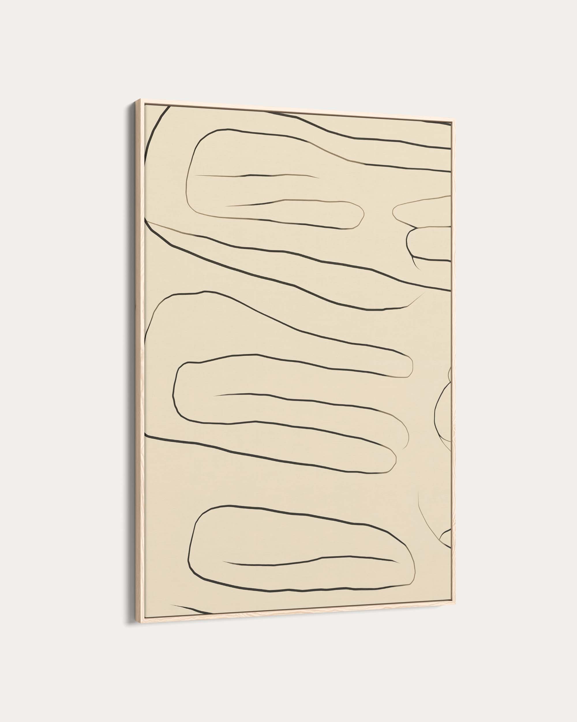 Minimal Texture Canvas Art