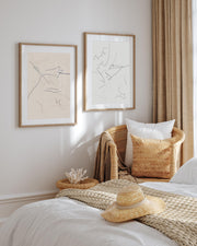 Modern Neutral Line Art - Print Set Of 2
