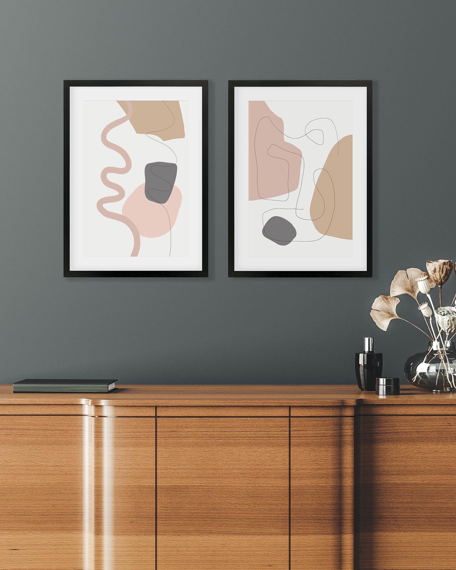 Contemporary Lines - Print Set Of 2