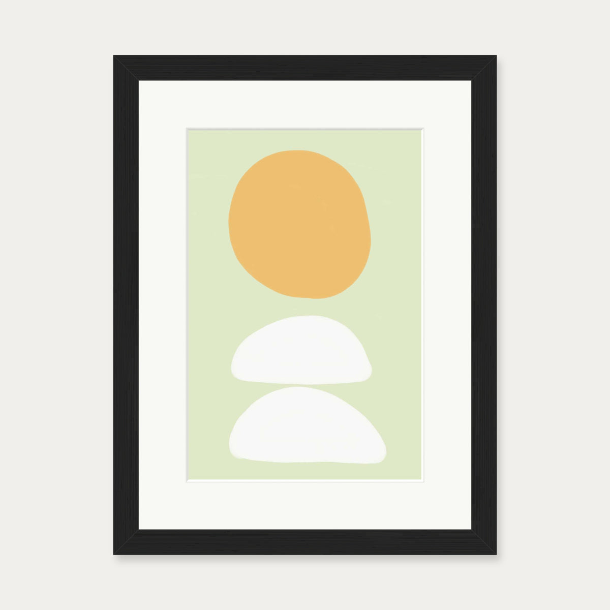 Minted Art Print — 30 x 40 cm — Black Frame