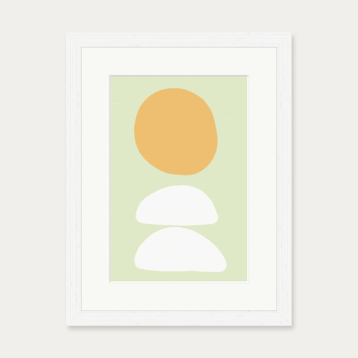 Minted Art Print — 30 x 40 cm — White Frame